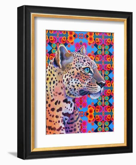 Leopard-Jane Tattersfield-Framed Giclee Print
