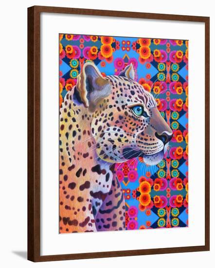 Leopard-Jane Tattersfield-Framed Giclee Print