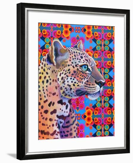 Leopard-Jane Tattersfield-Framed Giclee Print