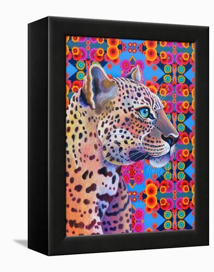 Leopard-Jane Tattersfield-Framed Premier Image Canvas