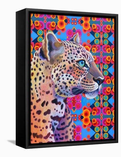 Leopard-Jane Tattersfield-Framed Premier Image Canvas