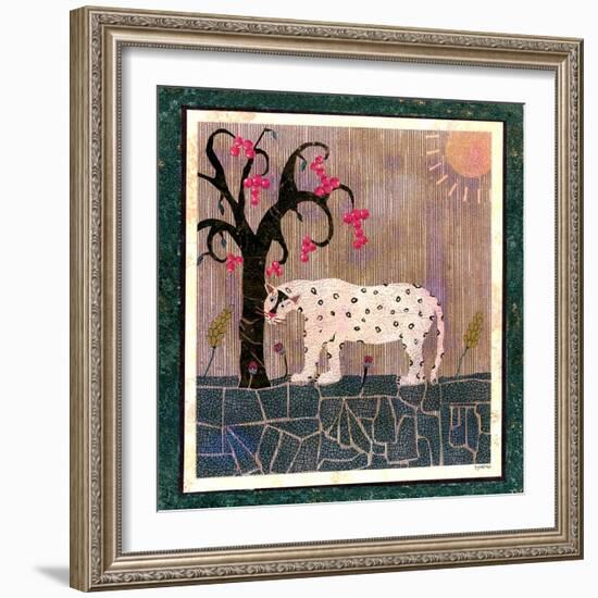 Leopard-David Sheskin-Framed Giclee Print