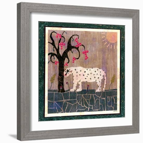 Leopard-David Sheskin-Framed Giclee Print