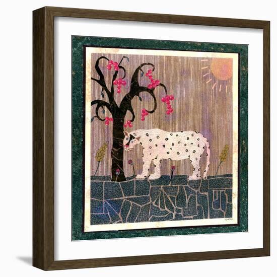 Leopard-David Sheskin-Framed Giclee Print