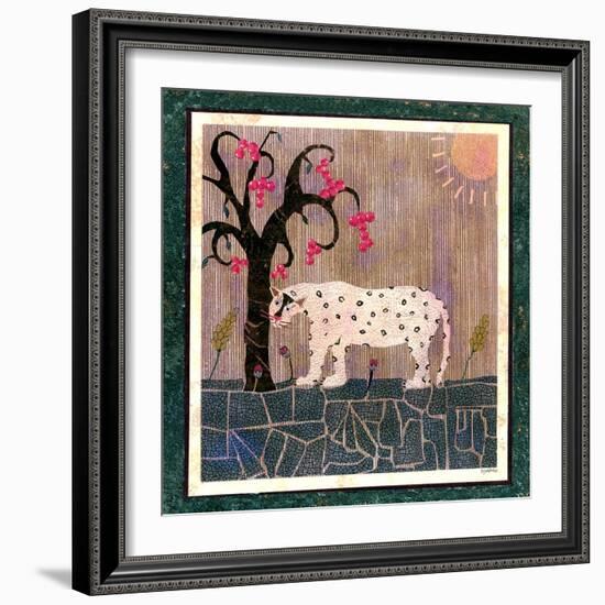 Leopard-David Sheskin-Framed Giclee Print