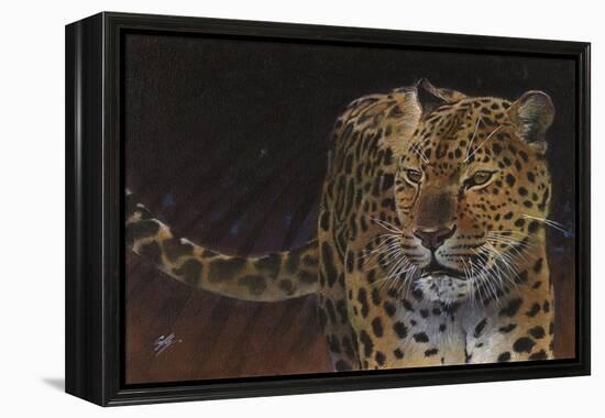 Leopard-Durwood Coffey-Framed Premier Image Canvas