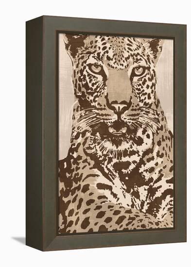 Leopard-Andrew Cooper-Framed Stretched Canvas