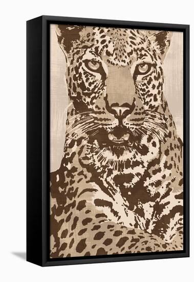 Leopard-Andrew Cooper-Framed Stretched Canvas