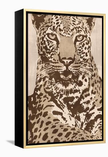 Leopard-Andrew Cooper-Framed Stretched Canvas