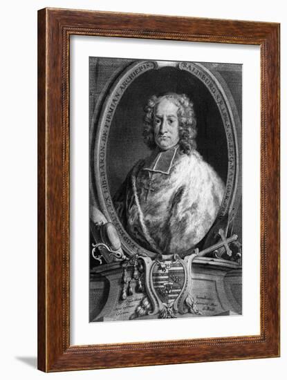 Leopold Count Firmian-null-Framed Art Print