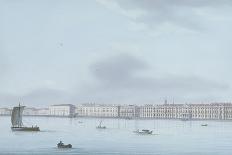 A View of St. Petersburg; Decemberist Square with an Equestrian Statue of Peter the Great-Leperate-Laminated Giclee Print