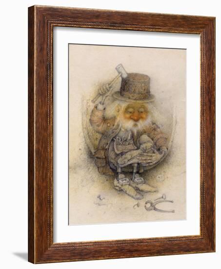 Leprechaun Cobbler-Wayne Anderson-Framed Giclee Print