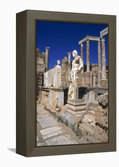 Leptis Magna, Libya, Circa 3rd Century Ad-Vivienne Sharp-Framed Premier Image Canvas