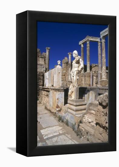 Leptis Magna, Libya, Circa 3rd Century Ad-Vivienne Sharp-Framed Premier Image Canvas