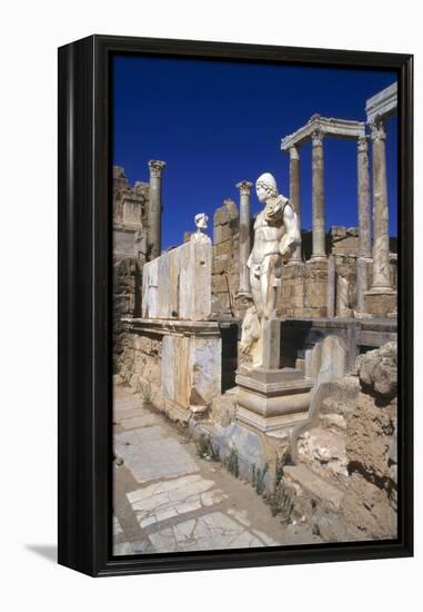 Leptis Magna, Libya, Circa 3rd Century Ad-Vivienne Sharp-Framed Premier Image Canvas