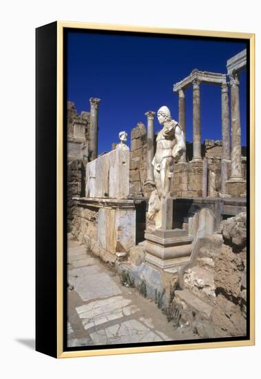 Leptis Magna, Libya, Circa 3rd Century Ad-Vivienne Sharp-Framed Premier Image Canvas