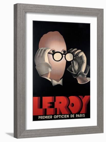 Leroy Optical-Vintage Apple Collection-Framed Giclee Print