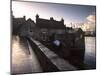 Lerwick Seafront, with Wharves and Slipways, Lerwick, Mainland, Shetland Islands, Scotland, UK-Patrick Dieudonne-Mounted Photographic Print