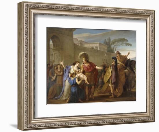 Les Adieux d'Hector et Andromaque-Joseph Marie Vien-Framed Giclee Print