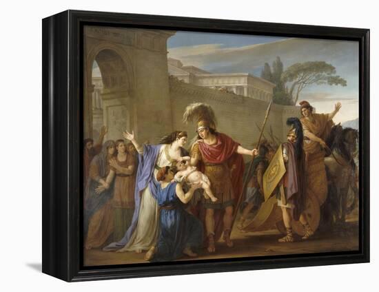 Les Adieux d'Hector et Andromaque-Joseph Marie Vien-Framed Premier Image Canvas