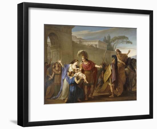 Les Adieux d'Hector et Andromaque-Joseph Marie Vien-Framed Giclee Print