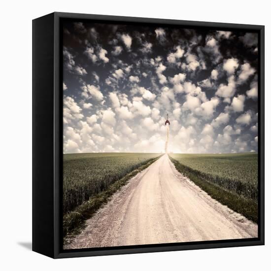 Les Adventures-Luis Beltran-Framed Premier Image Canvas