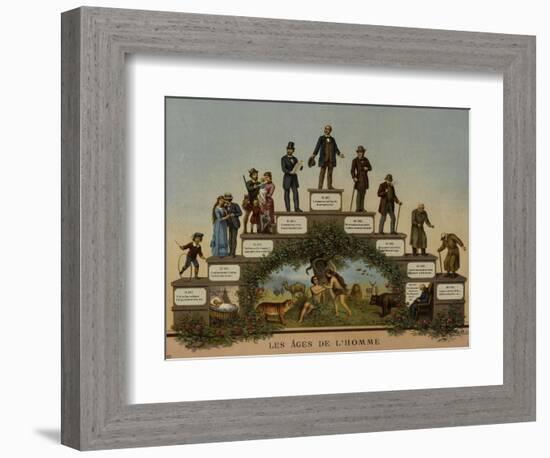 Les Âges de l'Homme-null-Framed Giclee Print