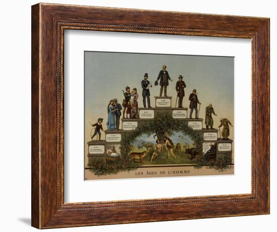 Les Âges de l'Homme-null-Framed Giclee Print