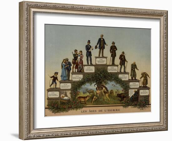 Les Âges de l'Homme-null-Framed Giclee Print