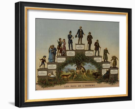 Les Âges de l'Homme-null-Framed Giclee Print