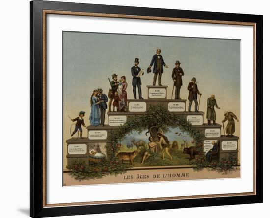 Les Âges de l'Homme-null-Framed Giclee Print