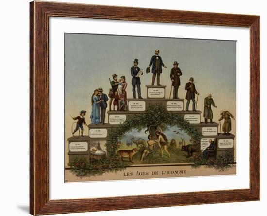 Les Âges de l'Homme-null-Framed Giclee Print