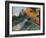 Les Alyscamps-Paul Gauguin-Framed Art Print