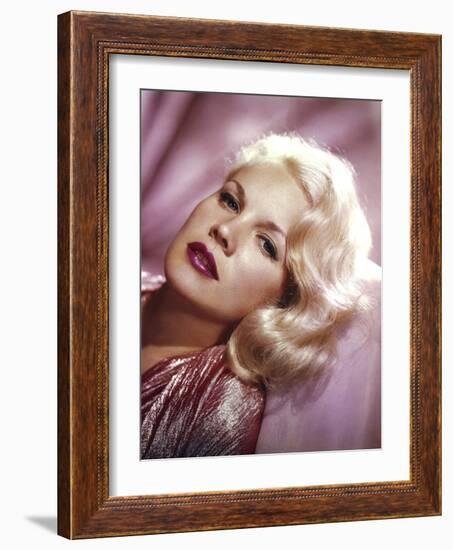 Les Ambitieux THE CARPETBAGGERS by Edward Dmytryk with Carroll Baker, 1964 (photo)-null-Framed Photo