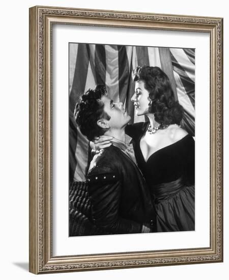 Les Amours by Carmen THE LOVES OF CARMEN by CharlesVidor with Glenn Ford and Rita Hayworth, 1948 (b-null-Framed Photo