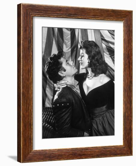 Les Amours by Carmen THE LOVES OF CARMEN by CharlesVidor with Glenn Ford and Rita Hayworth, 1948 (b-null-Framed Photo