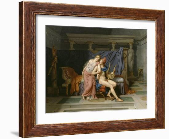 Les Amours de Pâris et Hélène-Jacques-Louis David-Framed Giclee Print