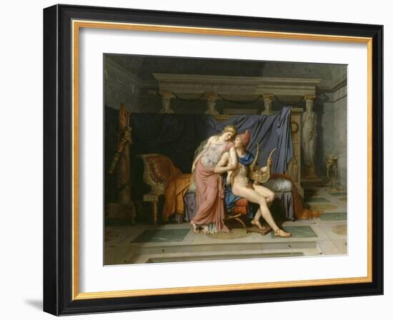 Les Amours de Pâris et Hélène-Jacques-Louis David-Framed Giclee Print