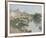 Les Andelys; La Berge, 1886-Paul Signac-Framed Premium Giclee Print