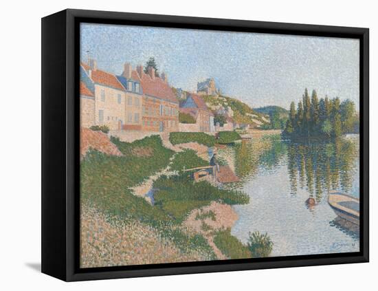 Les Andelys-Paul Signac-Framed Premier Image Canvas