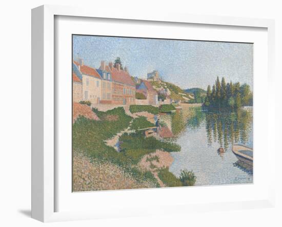 Les Andelys-Paul Signac-Framed Giclee Print
