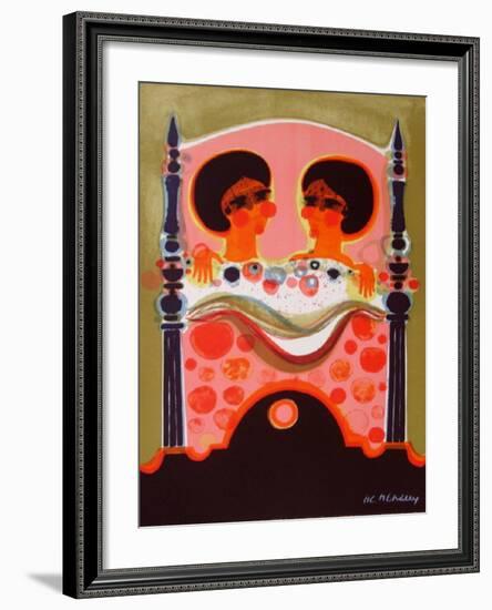 Les Angeliques - Sieste-Frédéric Menguy-Framed Limited Edition