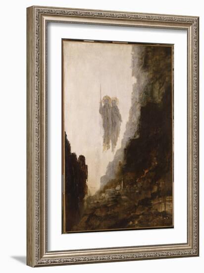 Les Anges de Sodome-Gustave Moreau-Framed Giclee Print