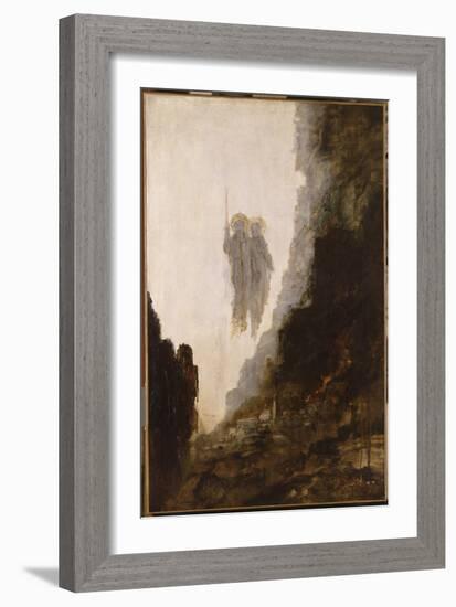 Les Anges de Sodome-Gustave Moreau-Framed Giclee Print