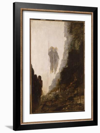 Les Anges de Sodome-Gustave Moreau-Framed Giclee Print