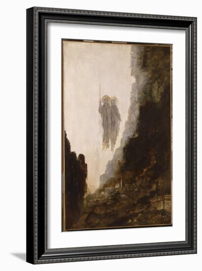 Les Anges de Sodome-Gustave Moreau-Framed Giclee Print