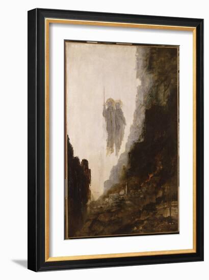 Les Anges de Sodome-Gustave Moreau-Framed Giclee Print
