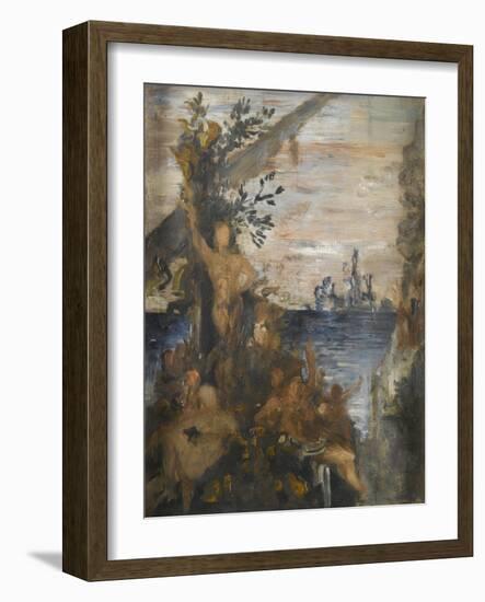 Les Argonautes-Gustave Moreau-Framed Giclee Print