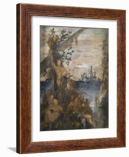 Les Argonautes-Gustave Moreau-Framed Giclee Print