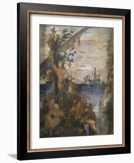 Les Argonautes-Gustave Moreau-Framed Giclee Print